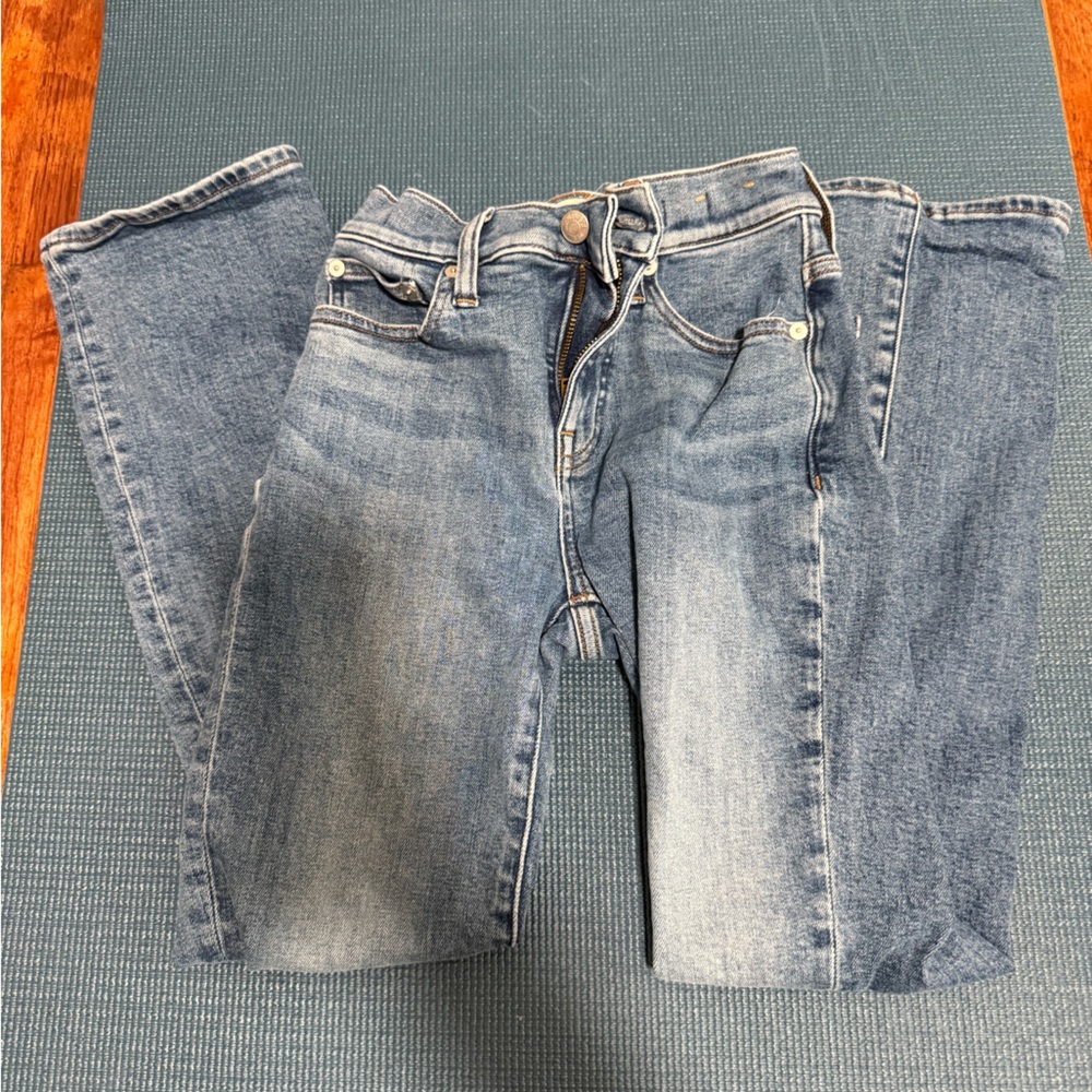 Madewell Straight Blue Jeans